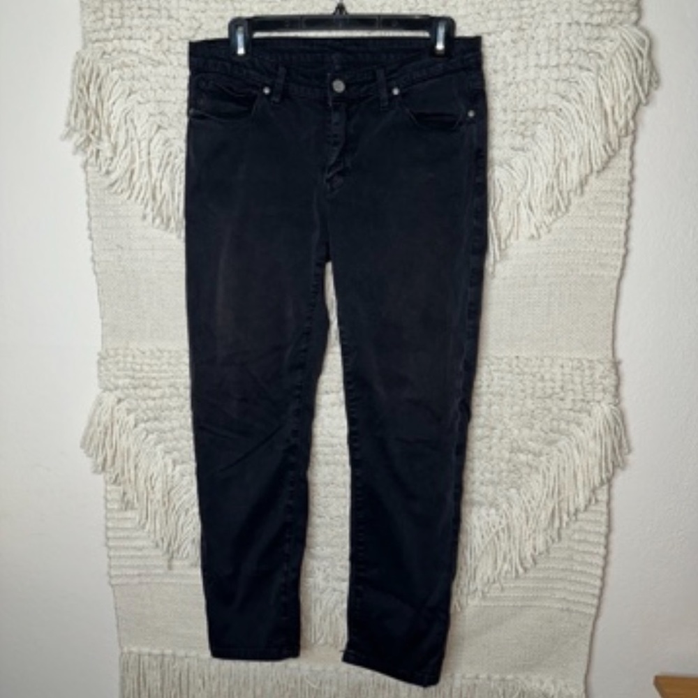 CARHARTT black Carver ankle pants 27 - Picture 2 of 9